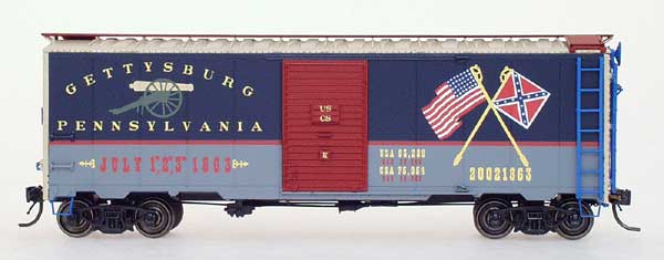 Tommy Gilbert's Hobby Shop Gettysburg Boxcar HO